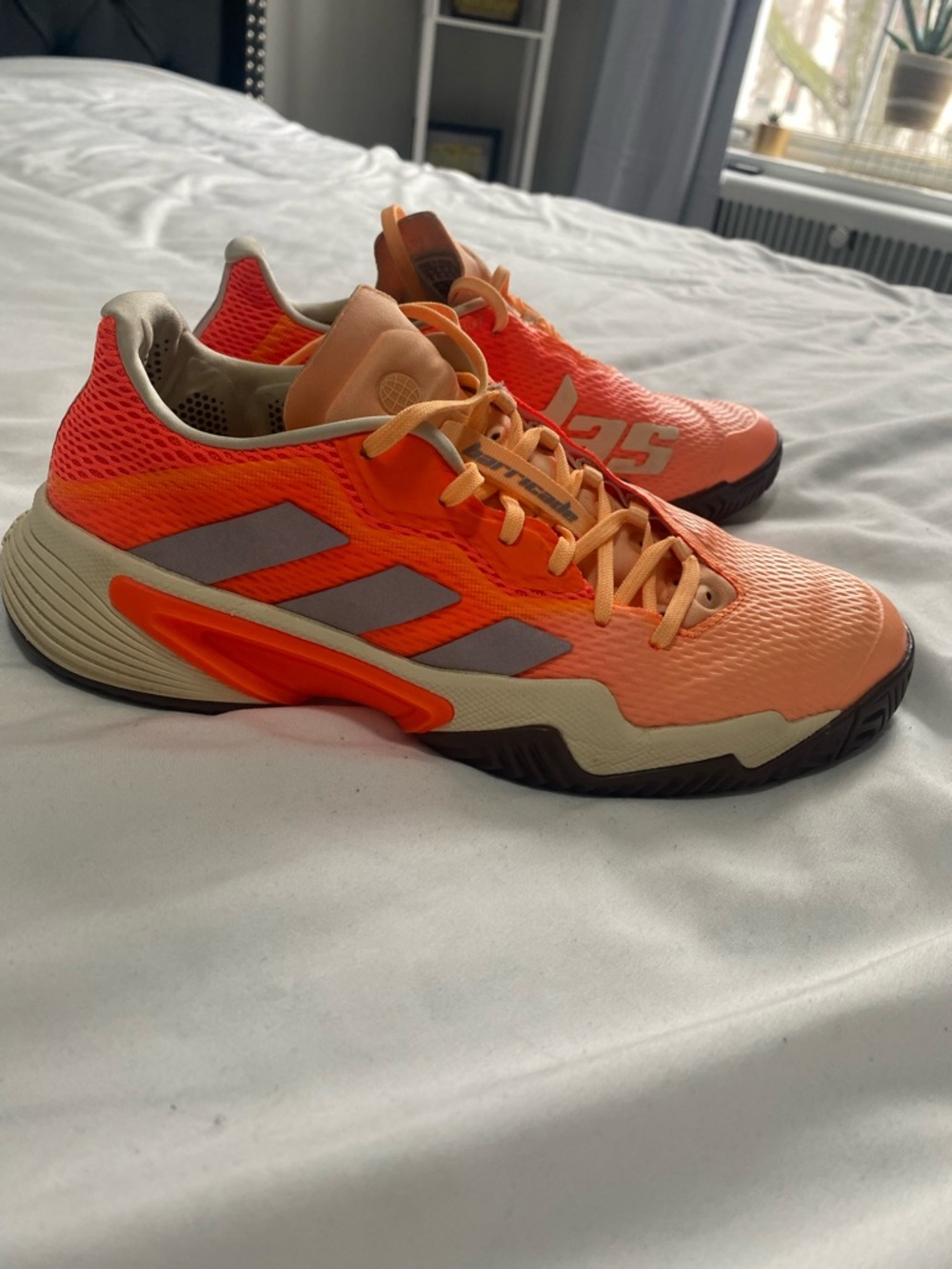 Adidas Barricade Tennis Shoes - Picture 3 of 5